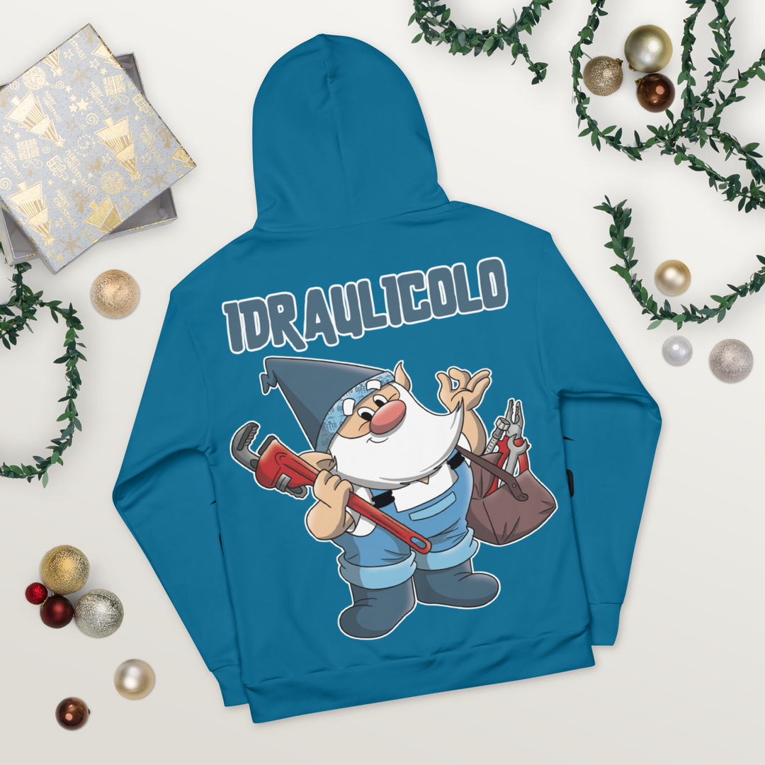 Felpa con cappuccio IDRAULICOLO - Gufetto Brand 