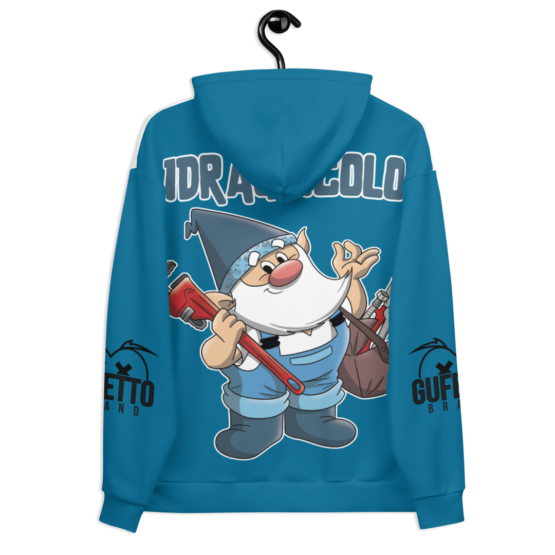 Felpa con cappuccio IDRAULICOLO - Gufetto Brand 