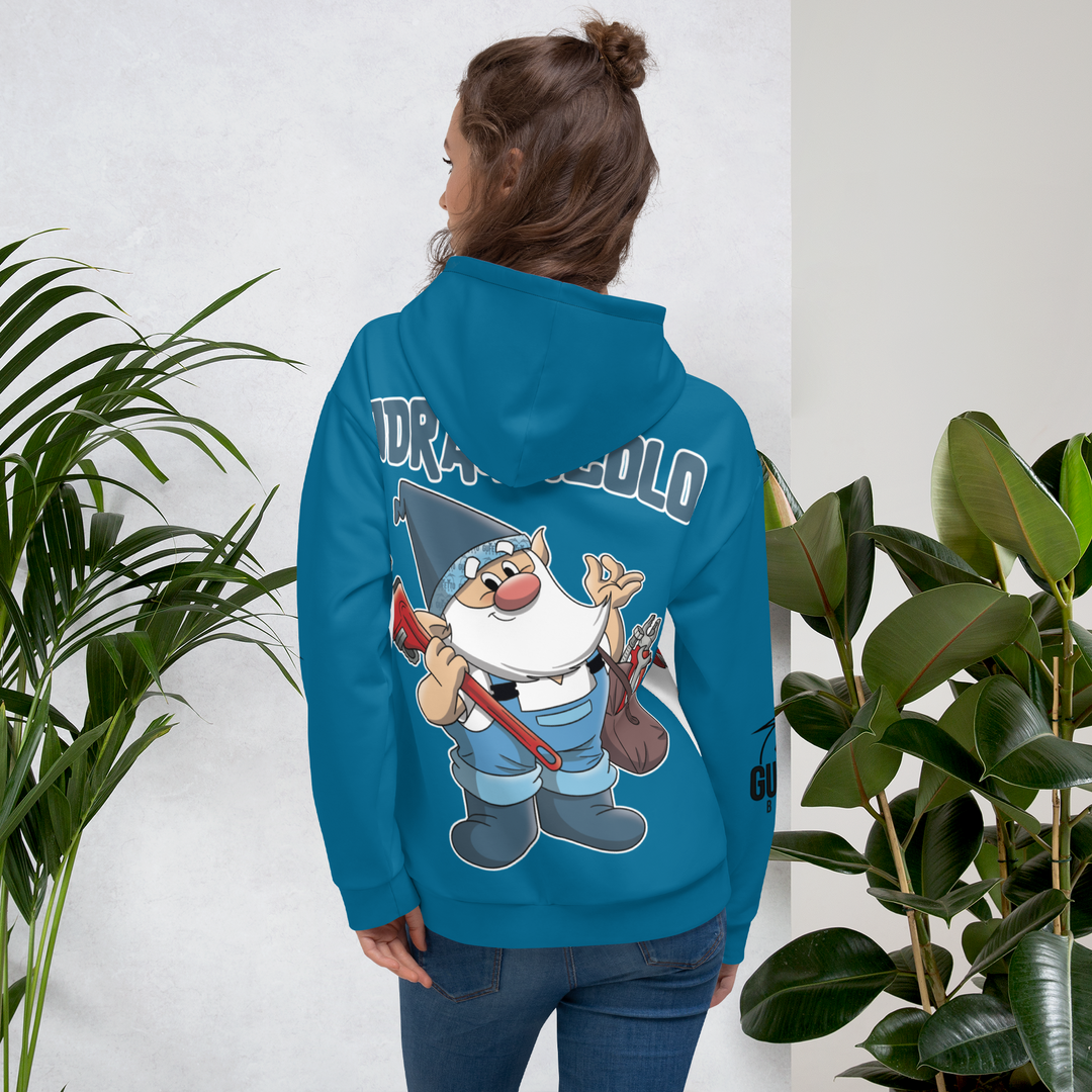 Felpa con cappuccio IDRAULICOLO - Gufetto Brand 