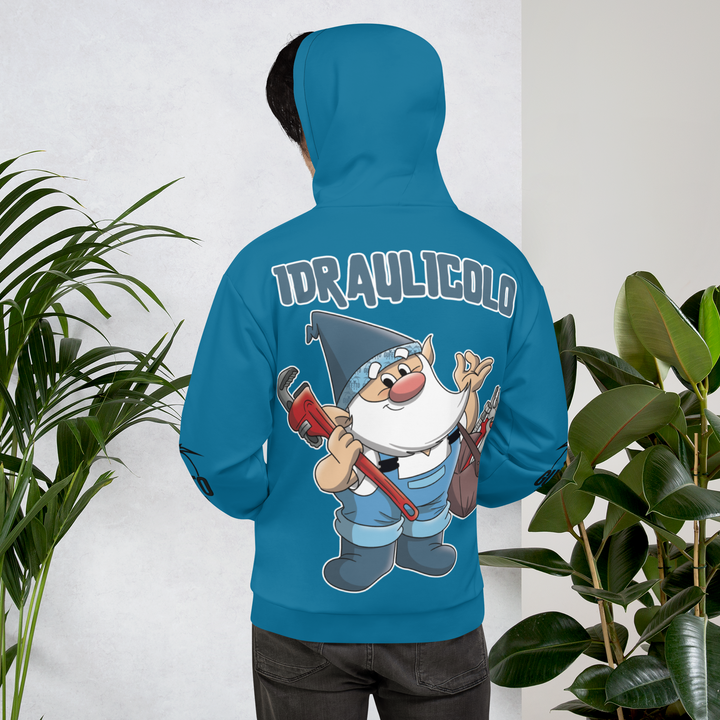 Felpa con cappuccio IDRAULICOLO - Gufetto Brand 
