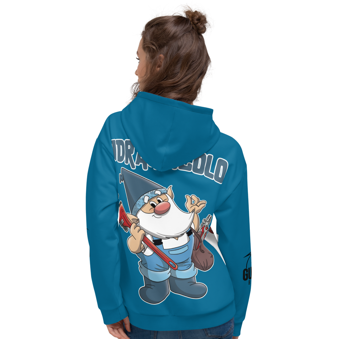 Felpa con cappuccio IDRAULICOLO - Gufetto Brand 