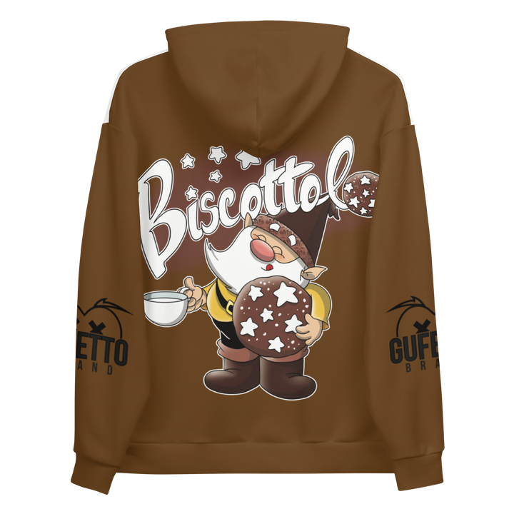 Felpa con cappuccio Uomo/Donna BISCOTTOLO - Gufetto Brand 
