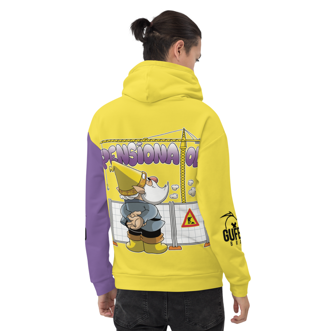 Felpa con cappuccio Uomo/Donna PENSIONATOLO - Gufetto Brand 