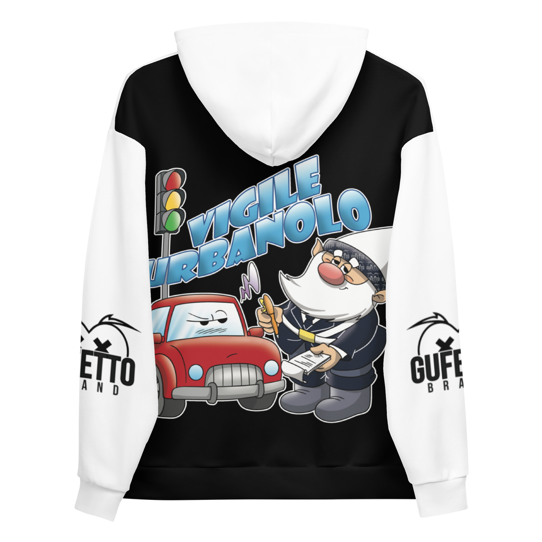 Felpa con cappuccio Uomo/Donna VIGILEURBANOLO - Gufetto Brand 