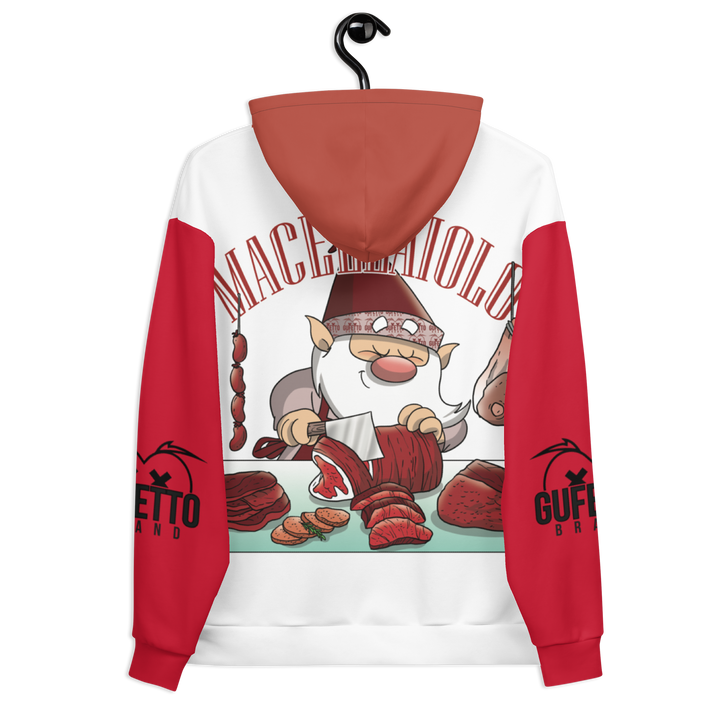 Felpa con cappuccio Uomo/Donna MACELLAIOLO - Gufetto Brand 