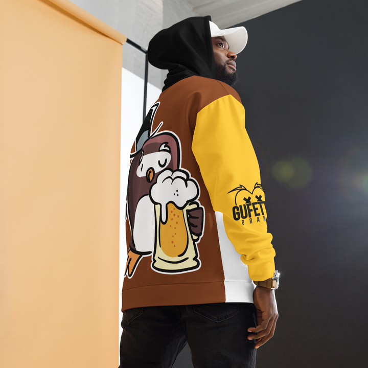 Felpa con cappuccio GUFETTO BIRRA - Gufetto Brand 