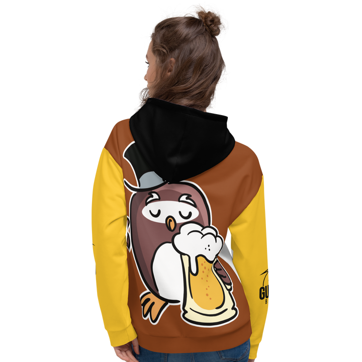 Felpa con cappuccio GUFETTO BIRRA - Gufetto Brand 
