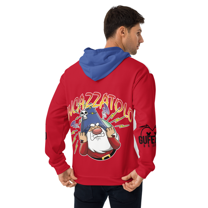 Felpa con cappuccio Uomo/Donna INCAZZATOLO - Gufetto Brand 