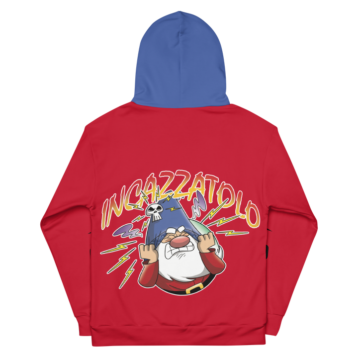 Felpa con cappuccio Uomo/Donna INCAZZATOLO - Gufetto Brand 