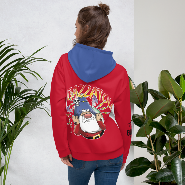 Felpa con cappuccio Uomo/Donna INCAZZATOLO - Gufetto Brand 