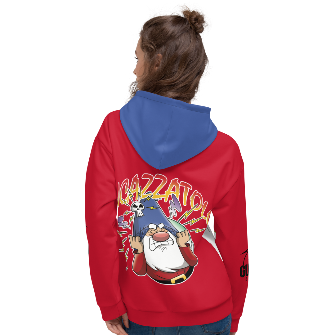Felpa con cappuccio Uomo/Donna INCAZZATOLO - Gufetto Brand 