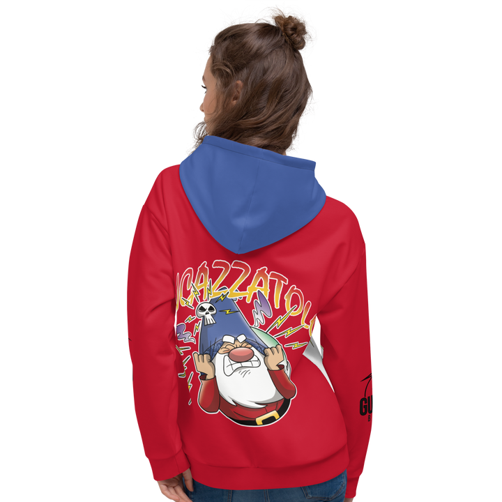 Felpa con cappuccio Uomo/Donna INCAZZATOLO - Gufetto Brand 