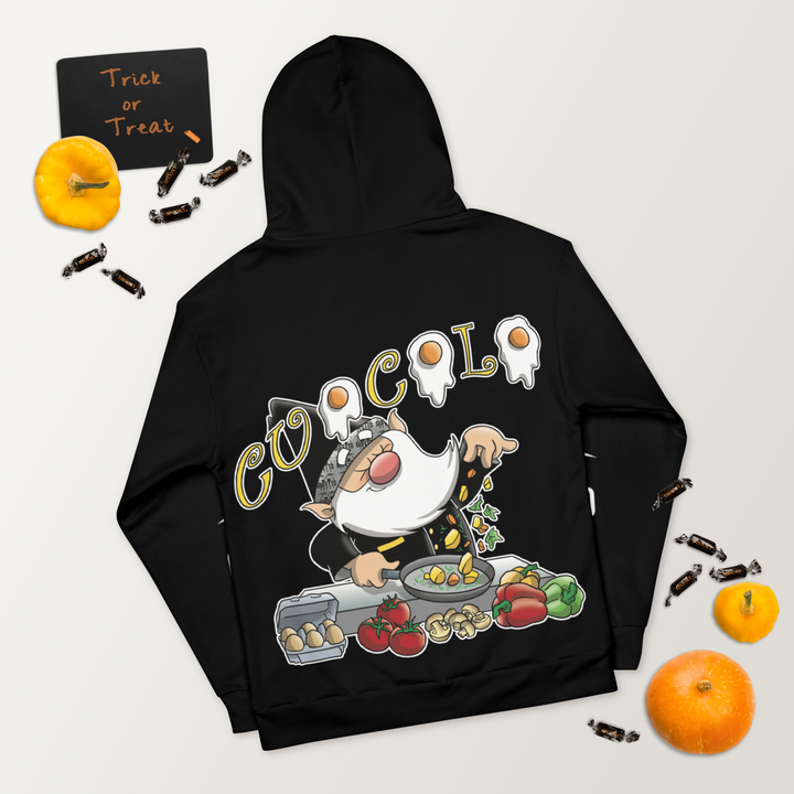 Felpa con cappuccio Uomo/Donna CUOCOLO - Gufetto Brand 