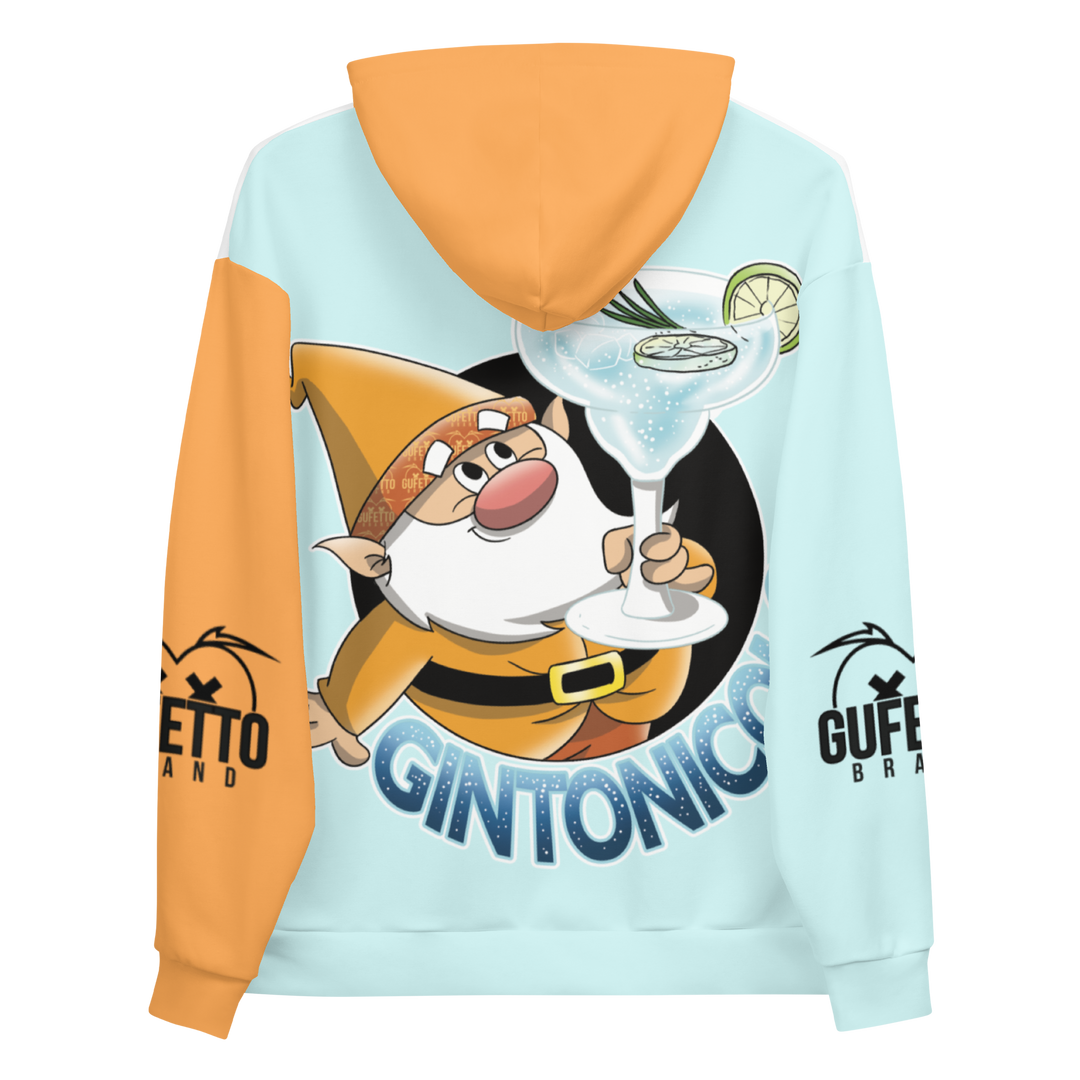 Felpa con cappuccio Uomo/Donna GINTONICOLO - Gufetto Brand 