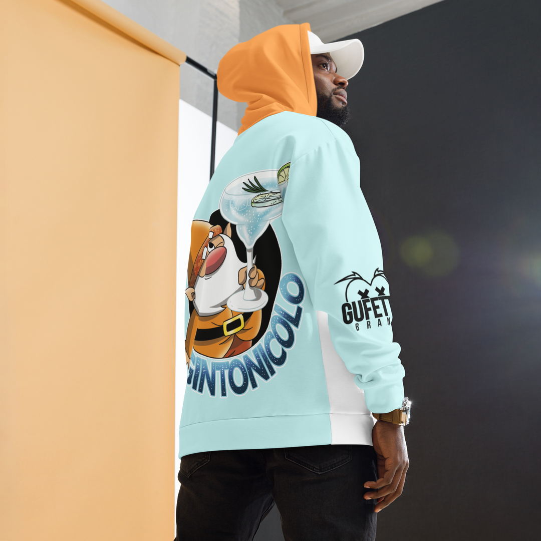 Felpa con cappuccio Uomo/Donna GINTONICOLO - Gufetto Brand 