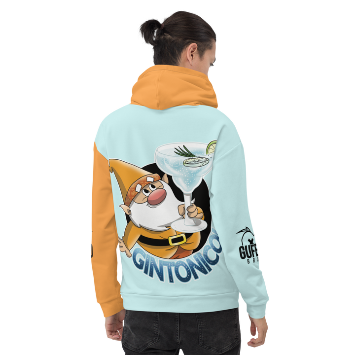 Felpa con cappuccio Uomo/Donna GINTONICOLO - Gufetto Brand 