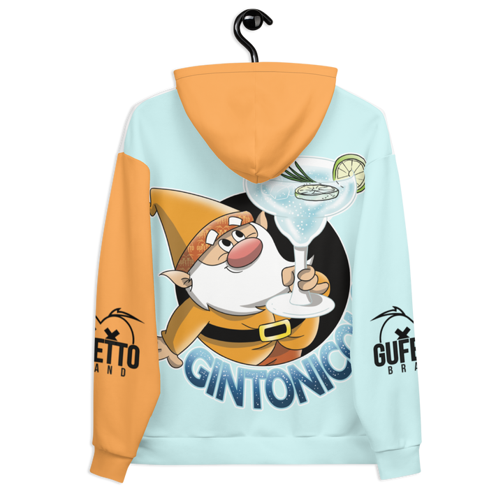 Felpa con cappuccio Uomo/Donna GINTONICOLO - Gufetto Brand 