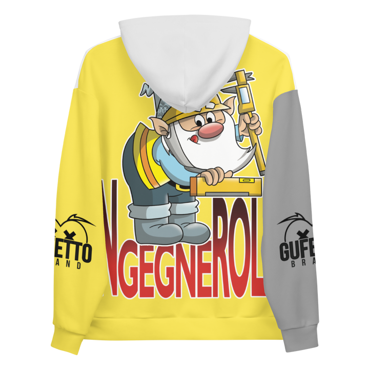 Felpa con cappuccio Uomo/Donna INGEGNEROLO - Gufetto Brand 