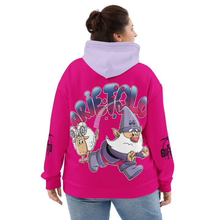 Felpa con cappuccio Uomo/Donna ARIETOLO - Gufetto Brand 