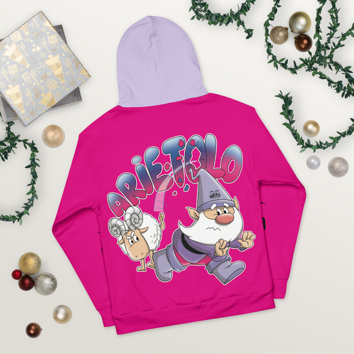 Felpa con cappuccio Uomo/Donna ARIETOLO - Gufetto Brand 