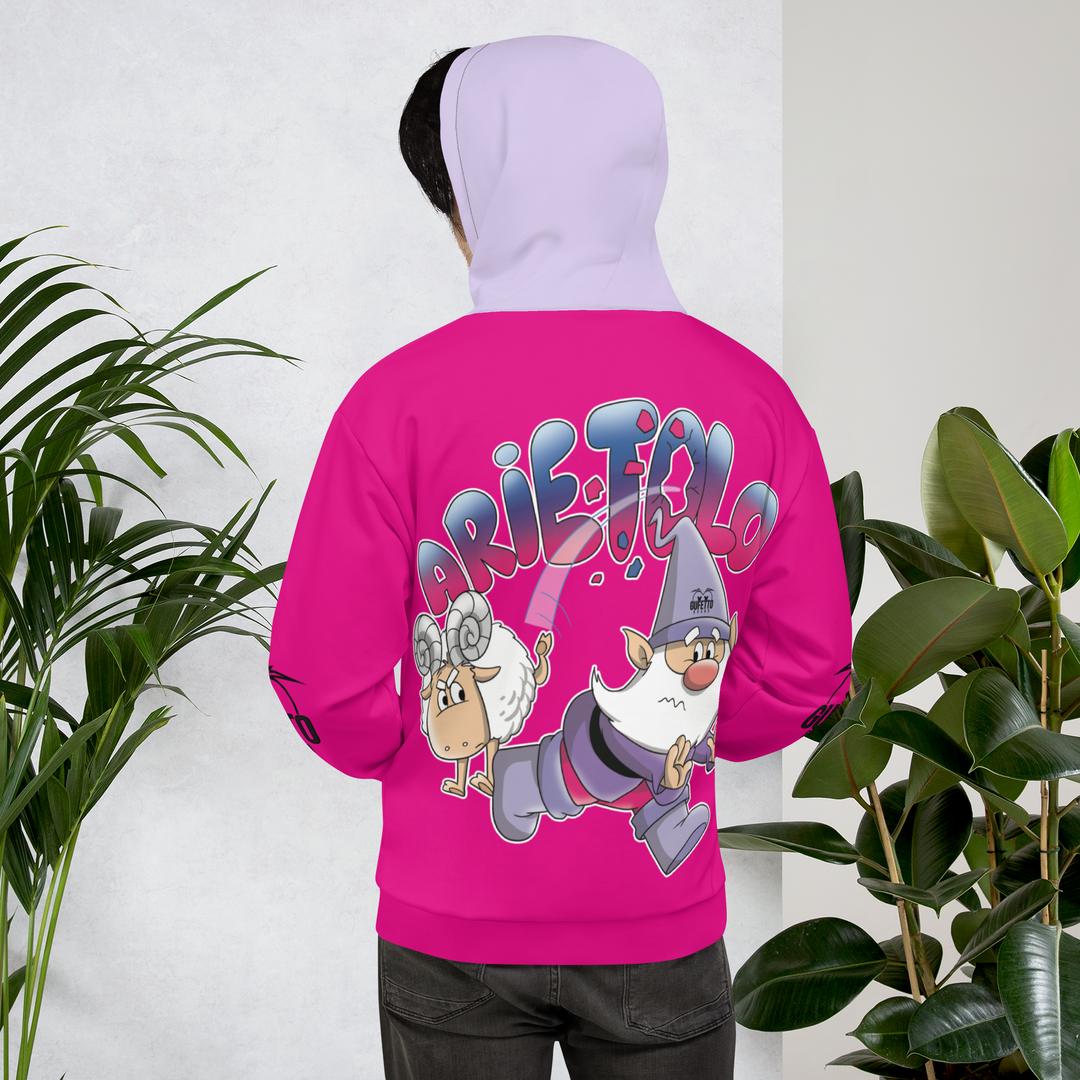 Felpa con cappuccio Uomo/Donna ARIETOLO - Gufetto Brand 