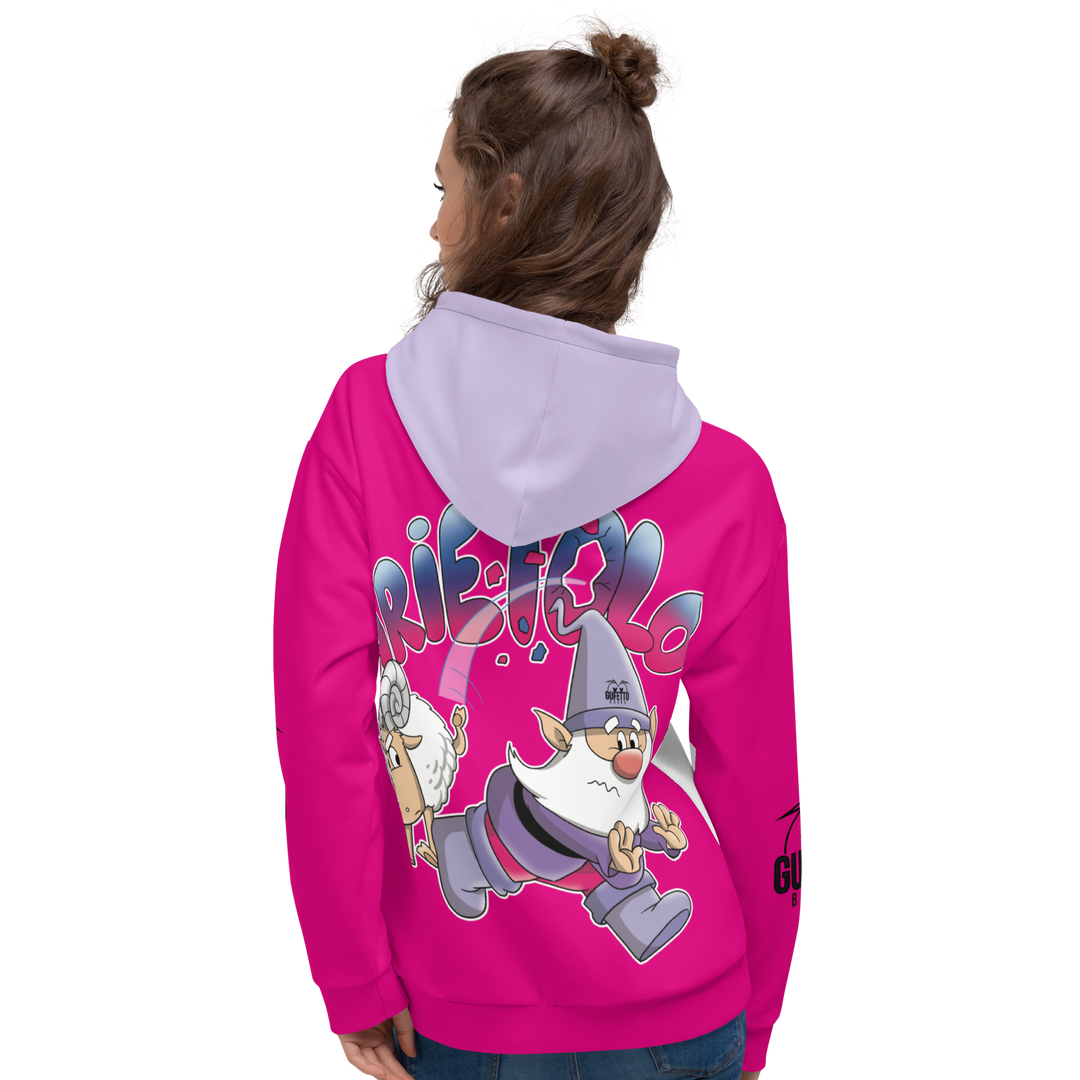 Felpa con cappuccio Uomo/Donna ARIETOLO - Gufetto Brand 