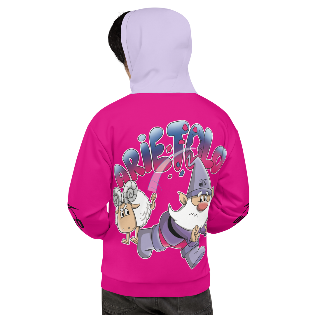 Felpa con cappuccio Uomo/Donna ARIETOLO - Gufetto Brand 