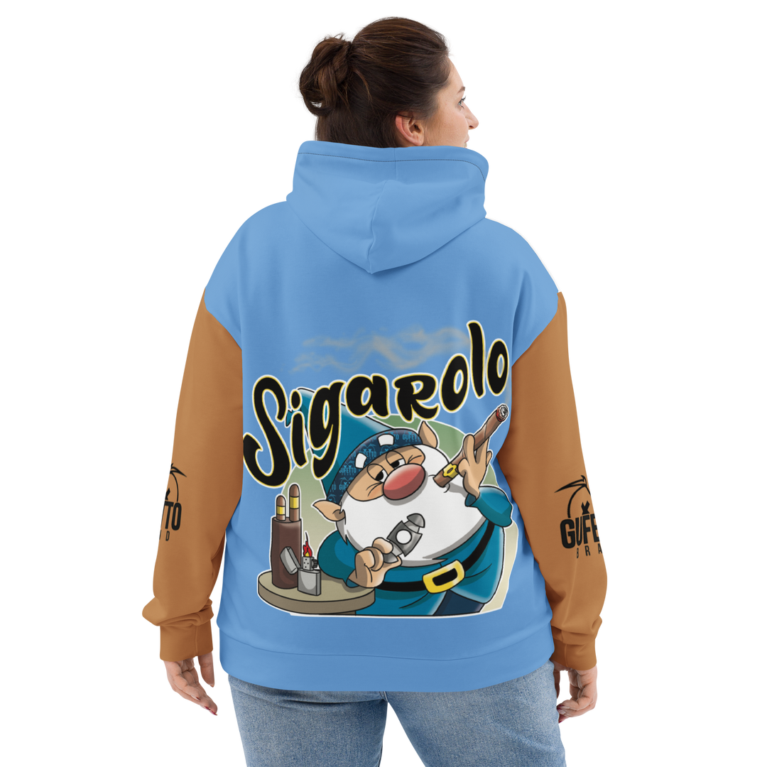 Felpa con cappuccio Uomo/Donna SIGAROLO - Gufetto Brand 