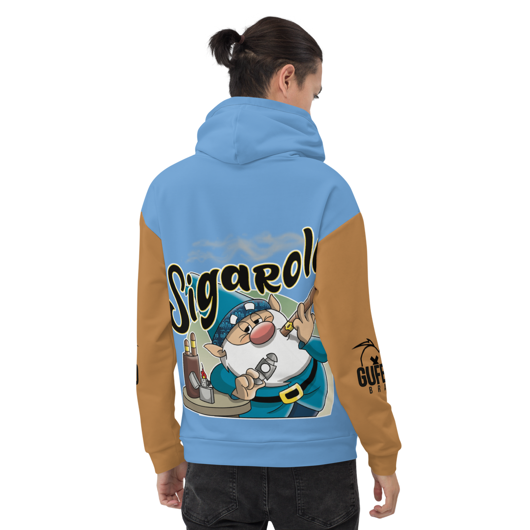 Felpa con cappuccio Uomo/Donna SIGAROLO - Gufetto Brand 