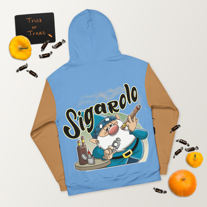 Felpa con cappuccio Uomo/Donna SIGAROLO - Gufetto Brand 