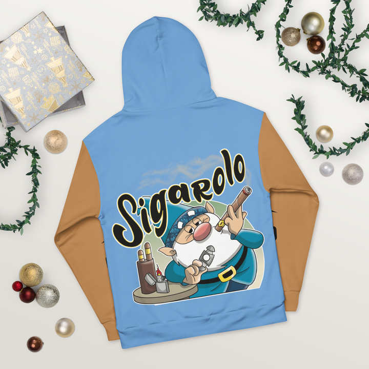 Felpa con cappuccio Uomo/Donna SIGAROLO - Gufetto Brand 