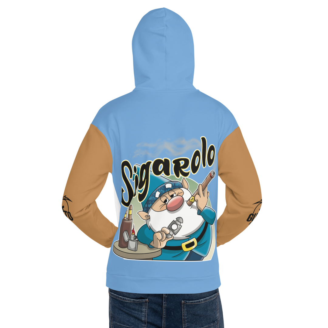 Felpa con cappuccio Uomo/Donna SIGAROLO - Gufetto Brand 