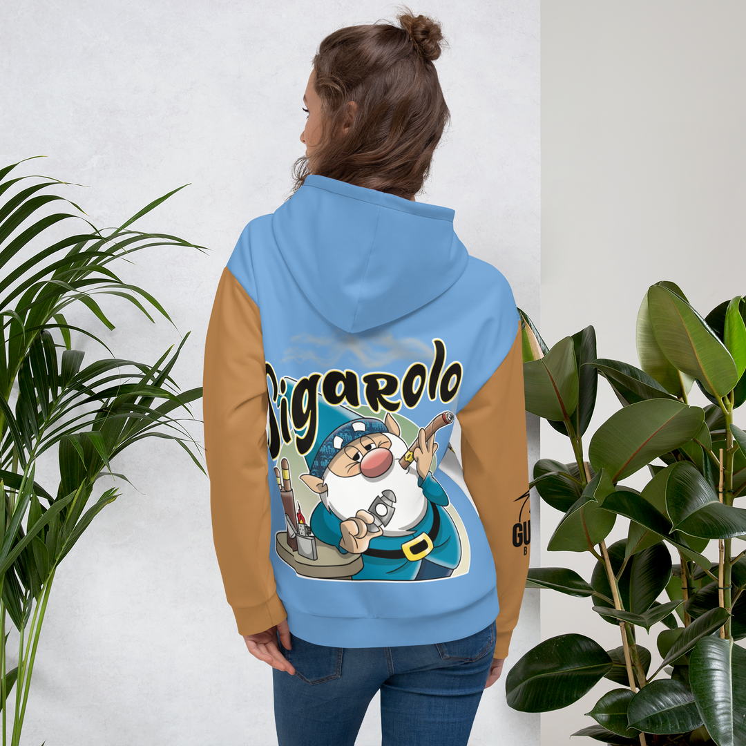 Felpa con cappuccio Uomo/Donna SIGAROLO - Gufetto Brand 