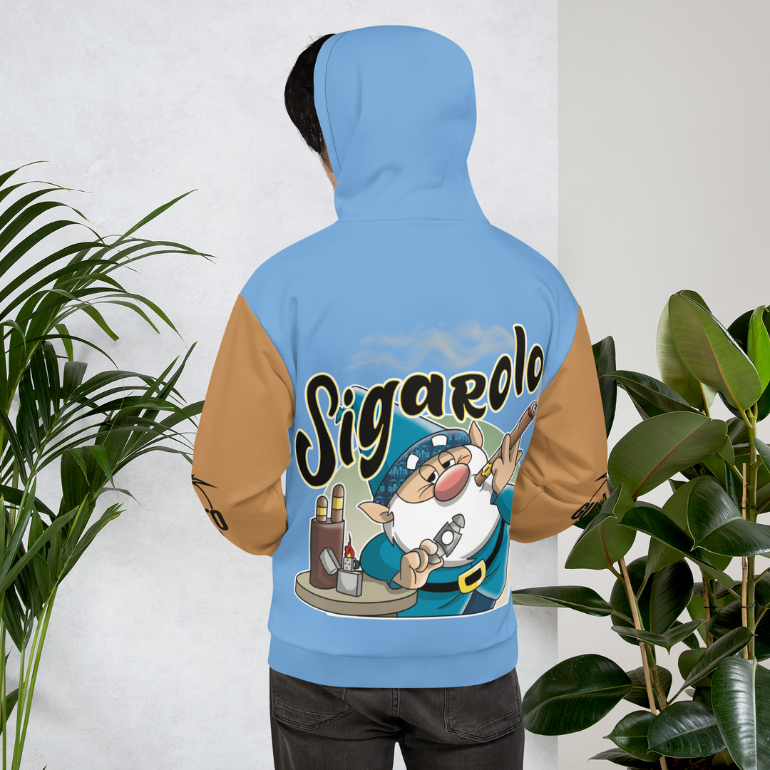 Felpa con cappuccio Uomo/Donna SIGAROLO - Gufetto Brand 