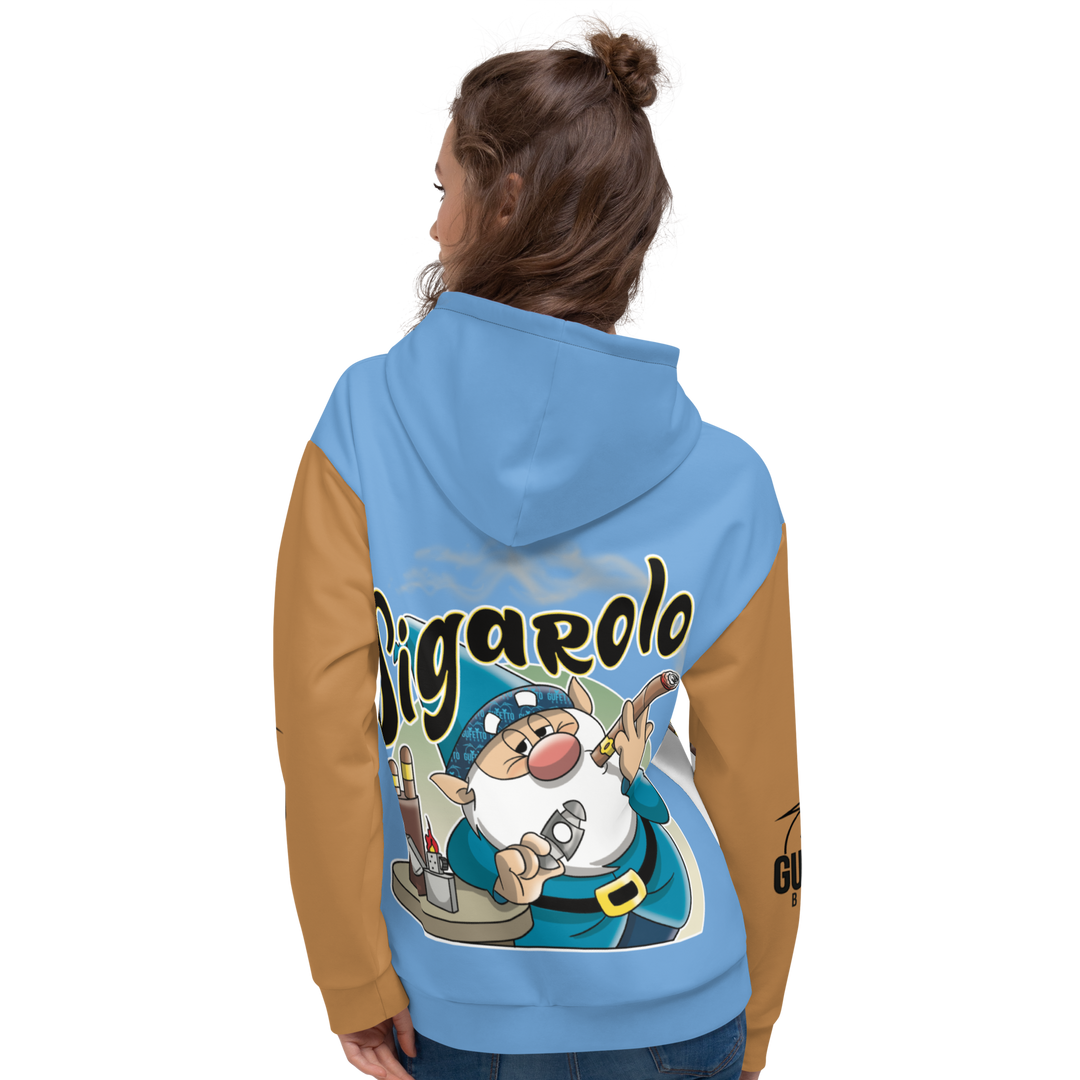 Felpa con cappuccio Uomo/Donna SIGAROLO - Gufetto Brand 