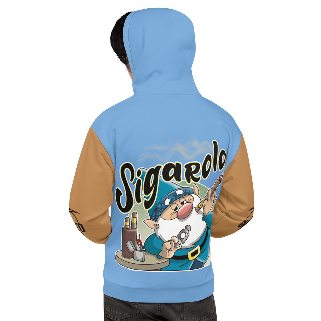Felpa con cappuccio Uomo/Donna SIGAROLO - Gufetto Brand 