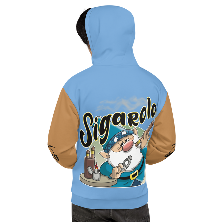 Felpa con cappuccio Uomo/Donna SIGAROLO - Gufetto Brand 