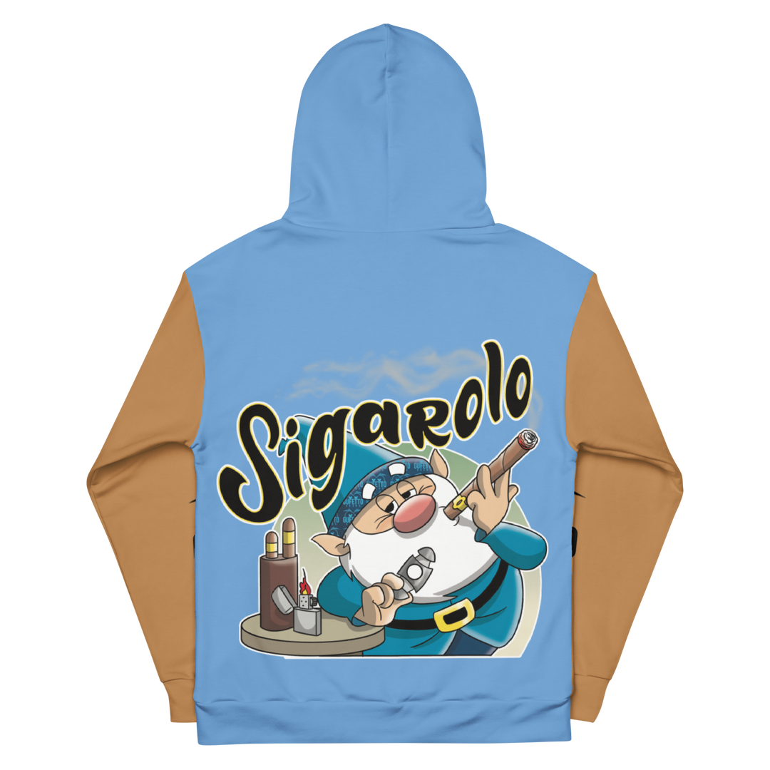 Felpa con cappuccio Uomo/Donna SIGAROLO - Gufetto Brand 