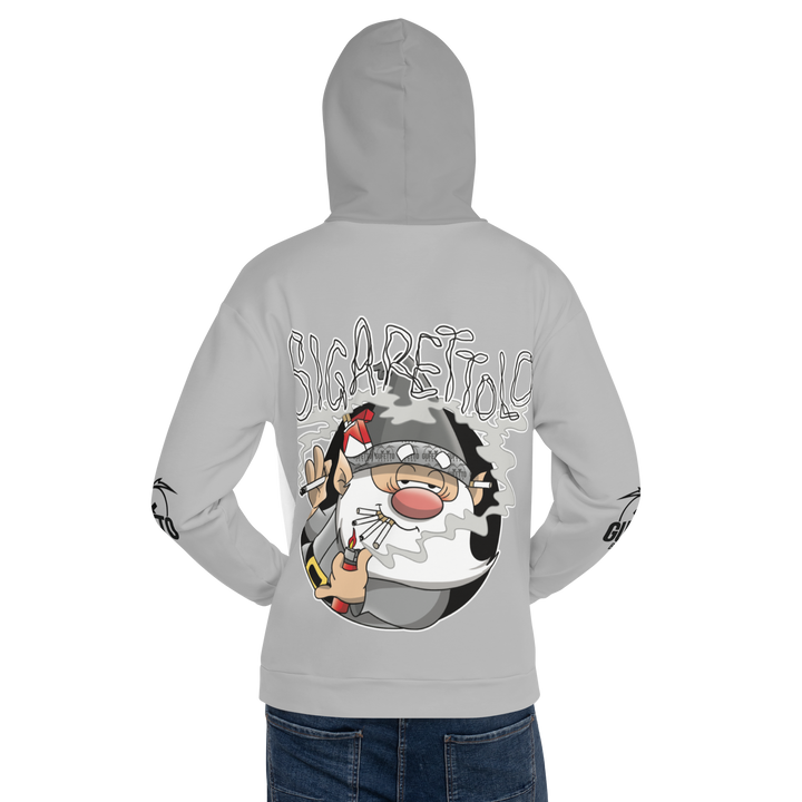 Felpa con cappuccio Uomo/Donna SIGARETTOLO - Gufetto Brand 