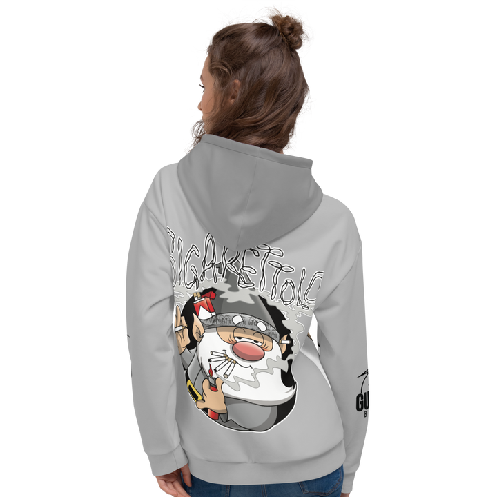 Felpa con cappuccio Uomo/Donna SIGARETTOLO - Gufetto Brand 