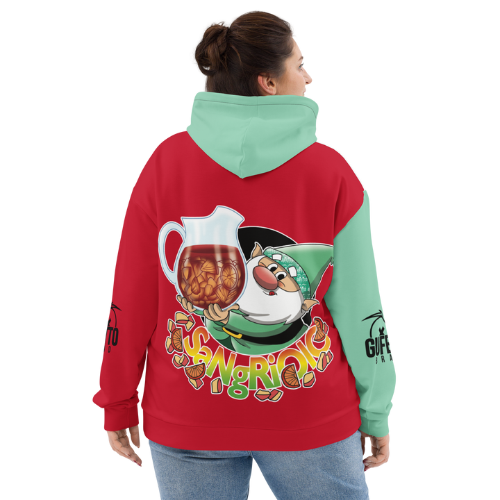 Felpa con cappuccio Uomo/Donna SANGRIOLO - Gufetto Brand 