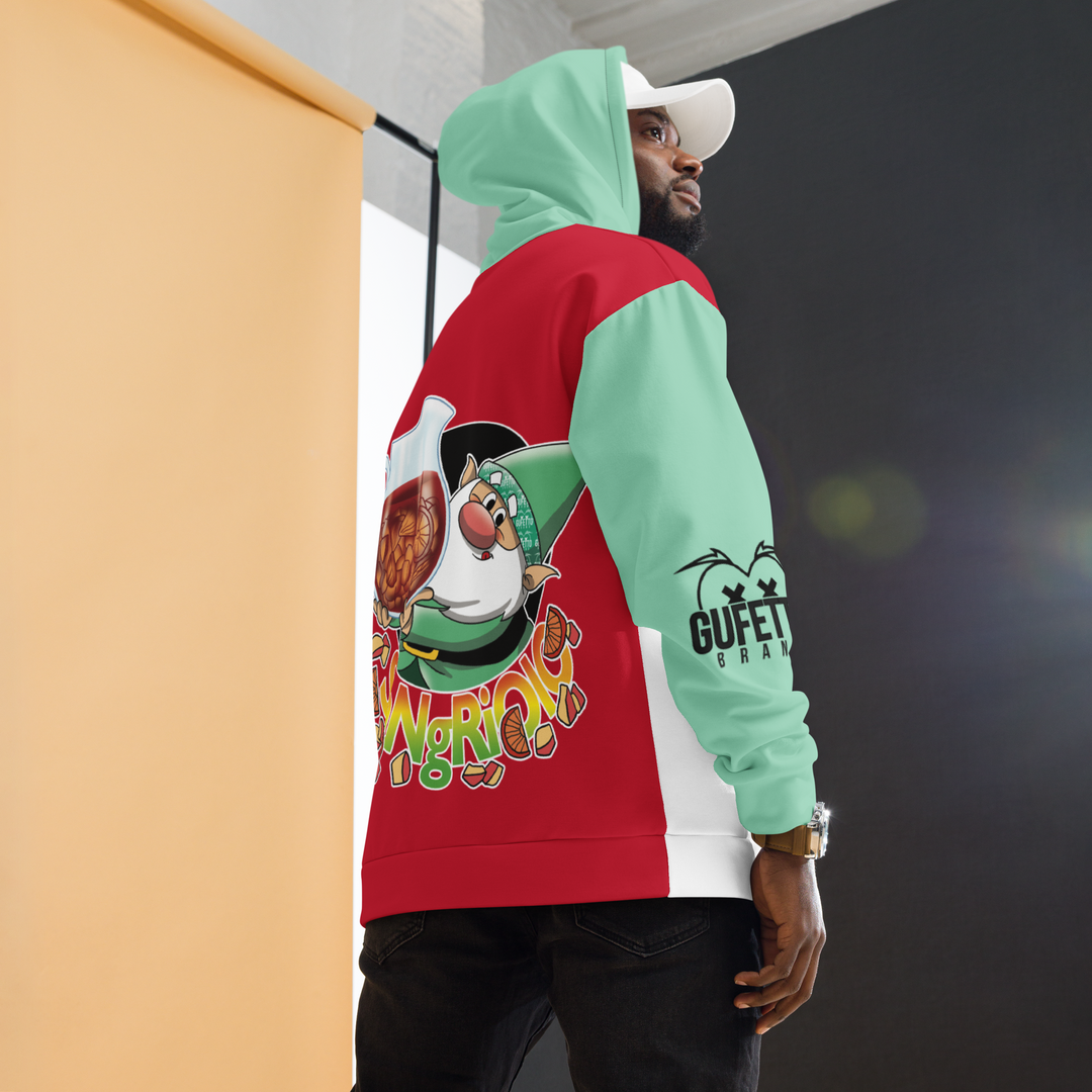 Felpa con cappuccio Uomo/Donna SANGRIOLO - Gufetto Brand 