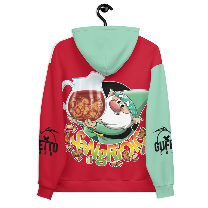 Felpa con cappuccio Uomo/Donna SANGRIOLO - Gufetto Brand 