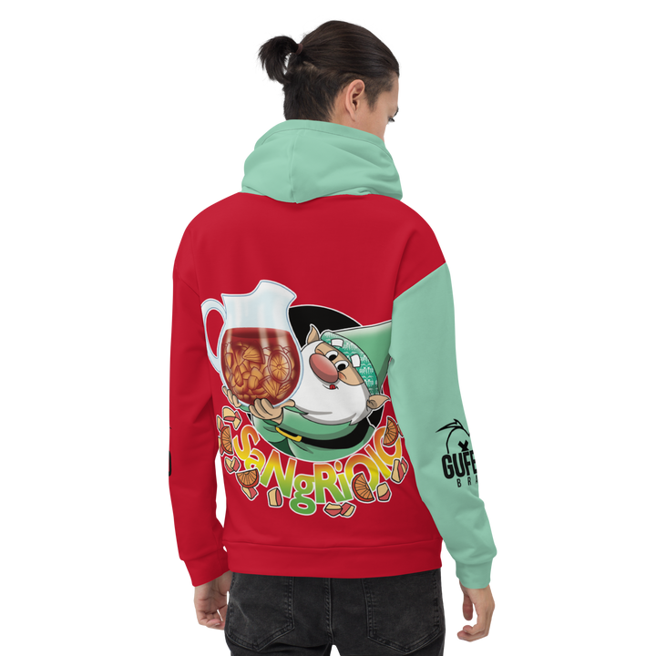 Felpa con cappuccio Uomo/Donna SANGRIOLO - Gufetto Brand 