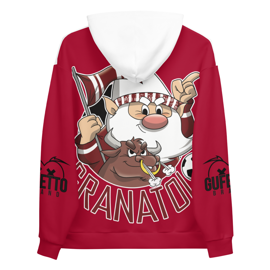 Felpa con cappuccio Uomo/Donna GRANATOLO - Gufetto Brand 