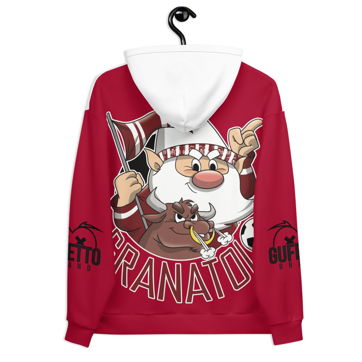Felpa con cappuccio Uomo/Donna GRANATOLO - Gufetto Brand 
