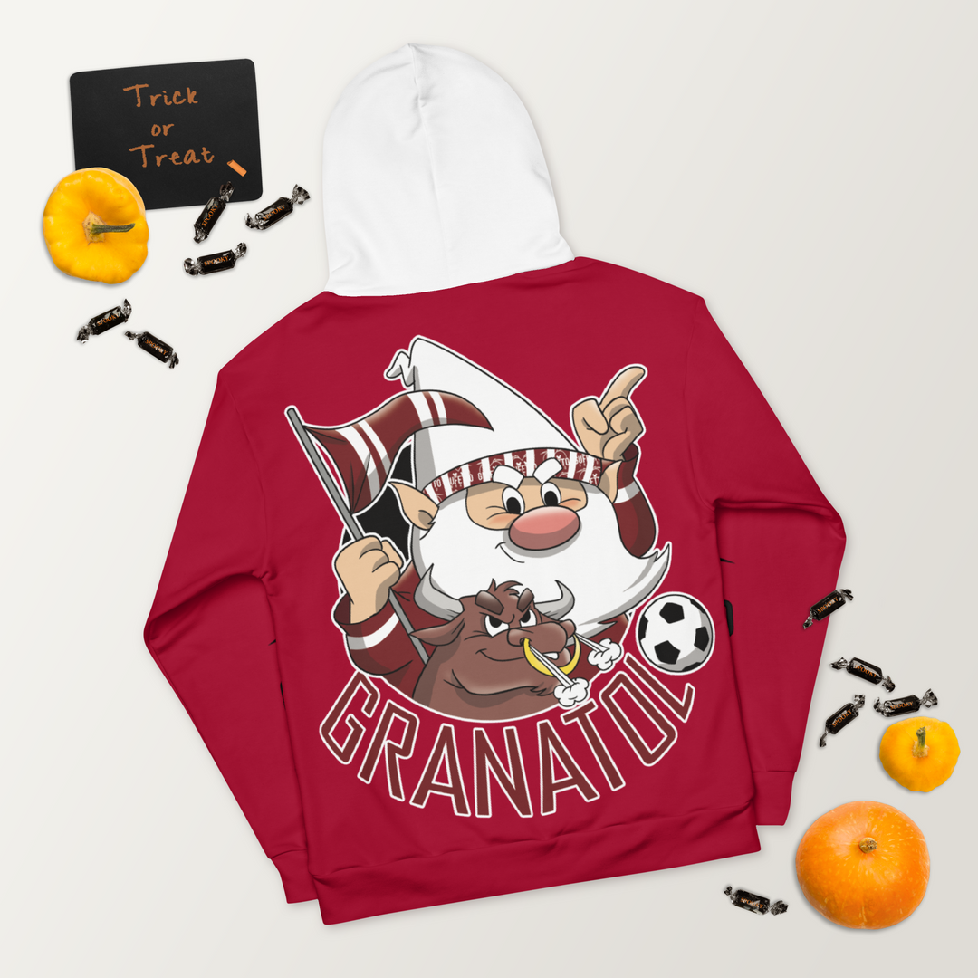 Felpa con cappuccio Uomo/Donna GRANATOLO - Gufetto Brand 