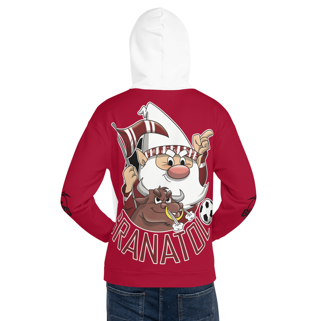 Felpa con cappuccio Uomo/Donna GRANATOLO - Gufetto Brand 