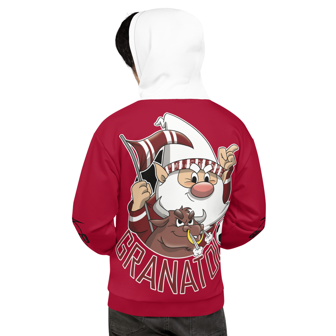 Felpa con cappuccio Uomo/Donna GRANATOLO - Gufetto Brand 