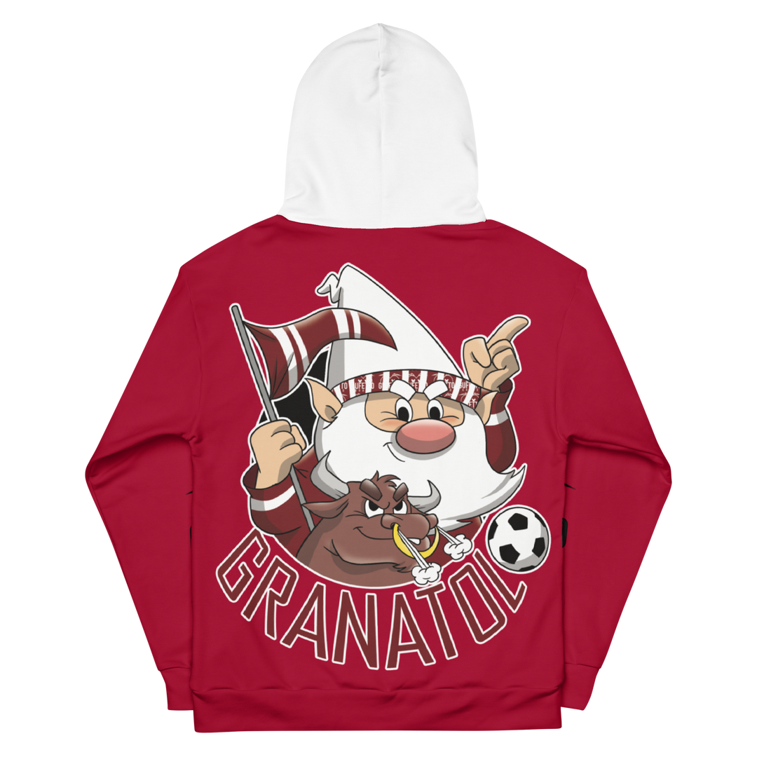Felpa con cappuccio Uomo/Donna GRANATOLO - Gufetto Brand 
